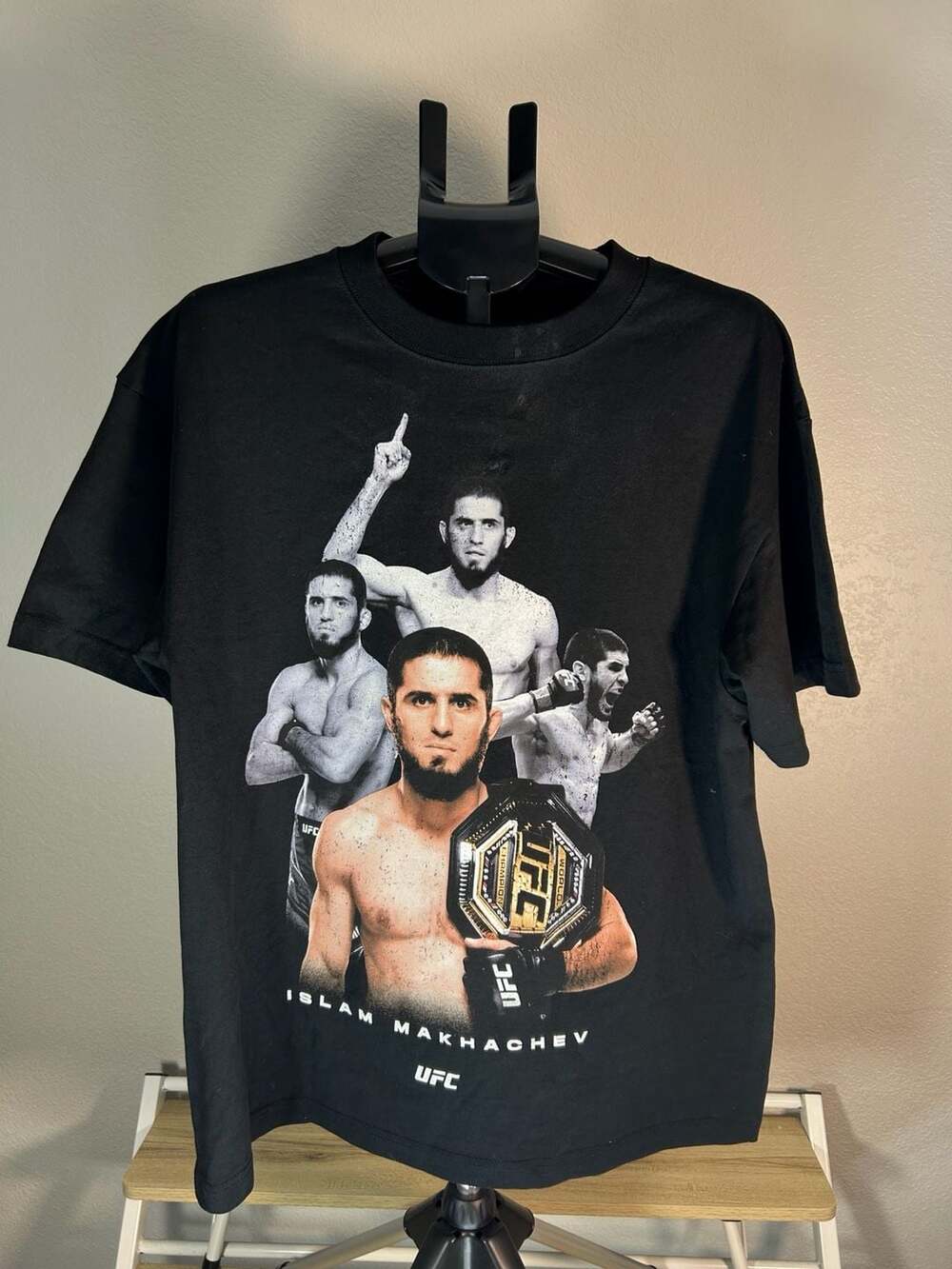 UFC Islam Makhachev Graphic T-Shirt Black (L)